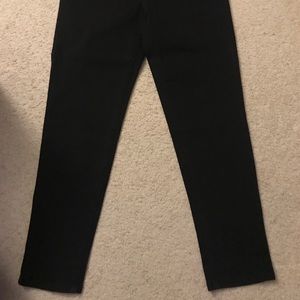 Diane Gilman DG2 Black Straight Leg Skinny Jeans